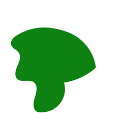 Green Abstract Blob Shapes 