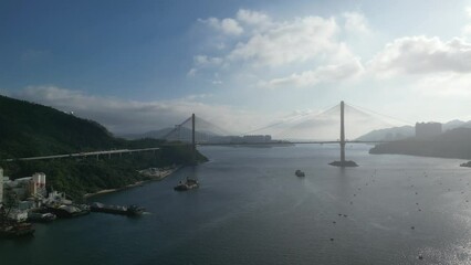 Hong Kong Ting Kau Bridge May 26 2023