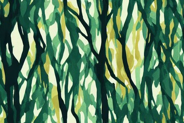 Abstract geometric design wallpaper Generative AI