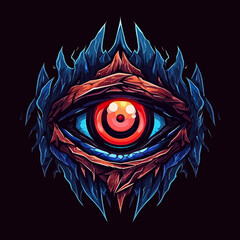 Eye logo for team