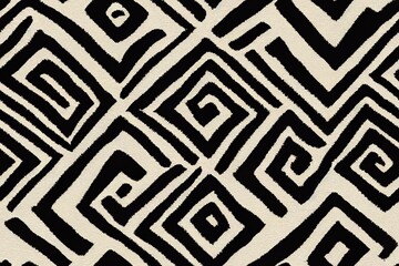 Abstract geometric design wallpaper Generative AI