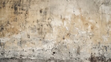A grungy and textured wall covered in dirt and grime. Generative AI