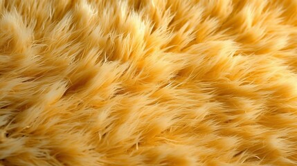 Fototapeta premium A detailed close-up of fluffy animal fur with intricate patterns and textures. Generative AI