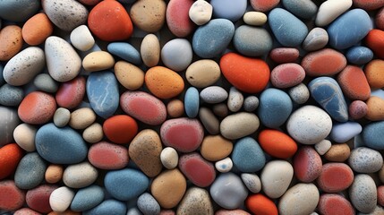 Fototapeta na wymiar A pile of textured rocks in natural light. Generative AI