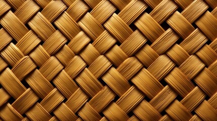 A detailed weave pattern. Generative AI