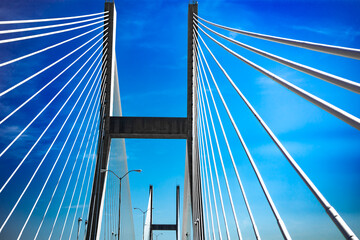 Obraz premium bridge over the river