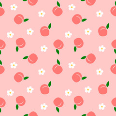 peach seamless background
