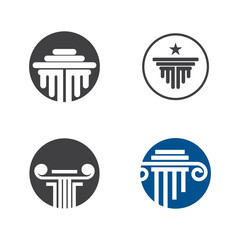 Column Logo vector symbol Template