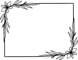 floral square frame, frame, design, decoration, square, border, vector, invitation, background, vintage, illustration, flower, card, wedding, decorative, leaf, banner, graphic, pattern, set, element, 