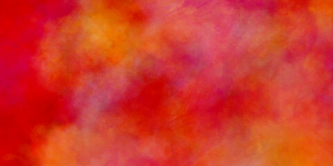 Fototapeta premium abstract colorful watercolor wall red texture background. vintege colorfull sky and cloudy background.