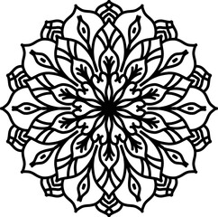 mandala, art, flower, abstract, design, ornament, decoration, ethnic, pattern, element, indian, floral, henna, vector, decorative, illustration, round, background, meditation, circle, ornate, ornament