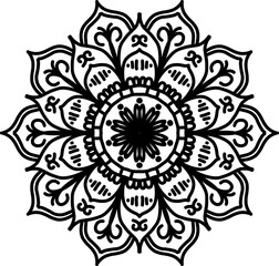 mandala, art, flower, abstract, design, ornament, decoration, ethnic, pattern, element, indian, floral, henna, vector, decorative, illustration, round, background, meditation, circle, ornate, ornament