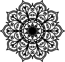 mandala, art, flower, abstract, design, ornament, decoration, ethnic, pattern, element, indian, floral, henna, vector, decorative, illustration, round, background, meditation, circle, ornate, ornament