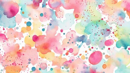 abstract watercolor background with watercolor splashes Generative AI