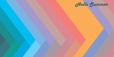 Abstract background design with summer theme