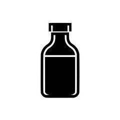 Bottle vector illustration isolated on transparent background
