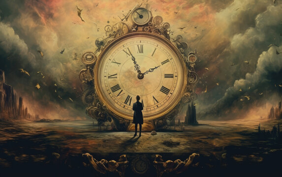 The time is Fly! Created with Generative AI Technology