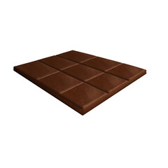 Chocolate bar set watercolor hand painting