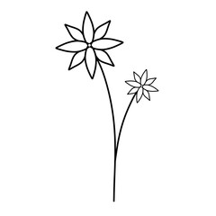 Cute Flower doodles.