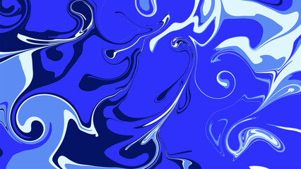 Beautiful blue marble texture background pattern