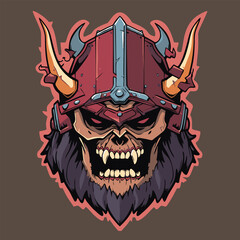 Viking warrior design for tshirt