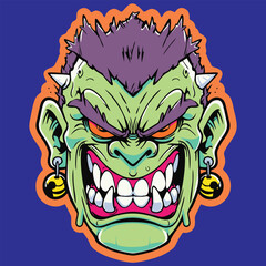 Neon warrior cool tshirt graphic