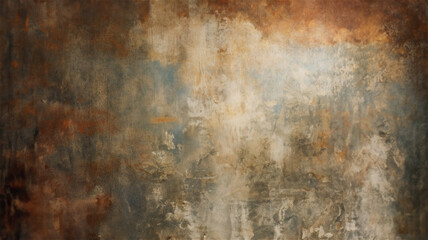 Generative AI Illustration of a Painted Wall for Use as a Graphic Resource