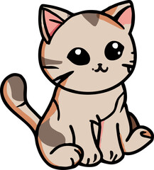 Cat png graphic clipart design