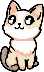 Cat png graphic clipart design