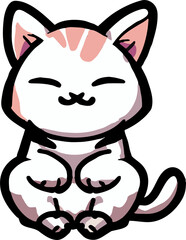 Cat png graphic clipart design