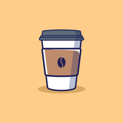 Coffee In Paper Cup Clip Art
