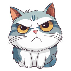 Little angry cat