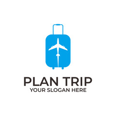 plan trip logo design