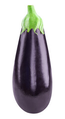 Aubergine isolated on white