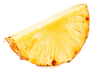 Pineapple isolated on white Clipping Path