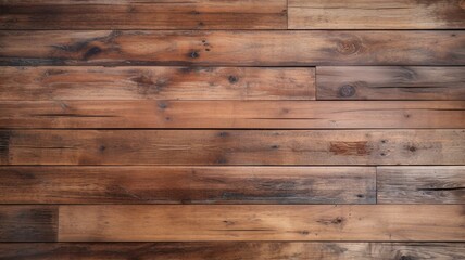 Fototapeta premium Wooden planks background wall Generative AI