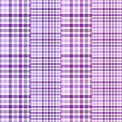 Colorful checkered background. Seamless vector pattern.