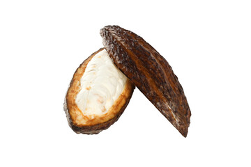 PNG, ingredient for making chocolate - cocoa, isolated on white background