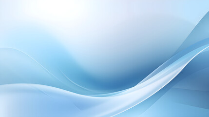 Fototapeta premium blue light glowing abstract background, AI generated