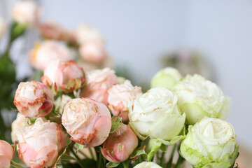 Concept of different occupation, job of florist