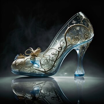 Cinderella's Glass Slipper Generative AI
