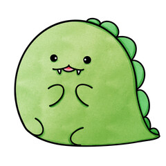 cute round fat animal ball