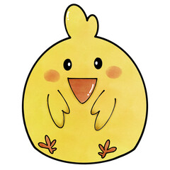 cute round fat animal ball