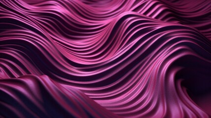 Fototapeta premium Purple Waves backgorund Generative AI