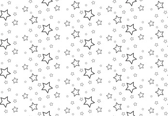 Seamless star pattern. Stars seamless pattern. Seamless pattern with star in sky
