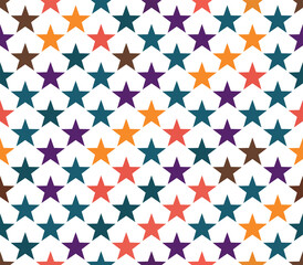 Seamless star pattern. Stars seamless pattern. Seamless pattern with star in sky
