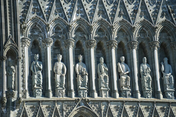 Nidarosdom in Trondheim - einer der bedeutendsten Kirchen in Norwegen
