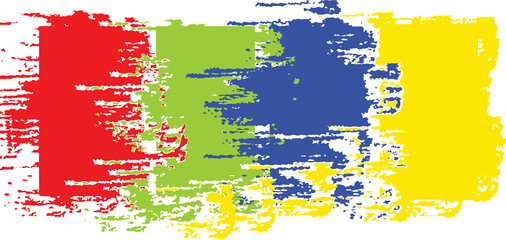 Abstract grunge background on blank background
