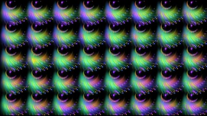 abstract background with circles - Powered by Adobe