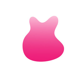 Colorful Gradient Abstract Shape